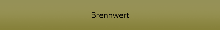 Brennwert